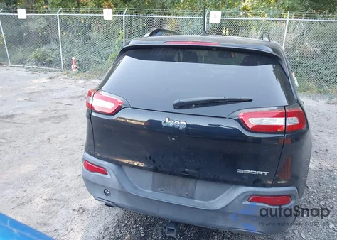 2017 Jeep Cherokee Sport Fwd из США, поврежденный, VIN 1C4PJLAB3HW603286